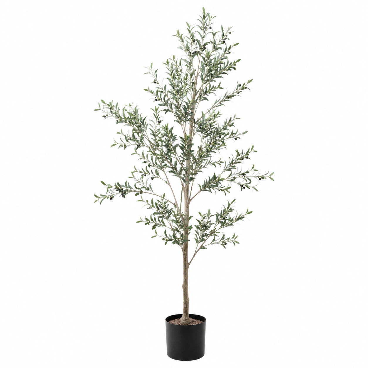 Árbol de Olivo Artificial con Maceta 180cm Verde