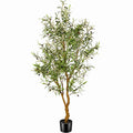 Árbol de Olivo Artificial con Maceta 180 cm Verde