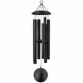Campana de Viento Tubular Negra 90cm